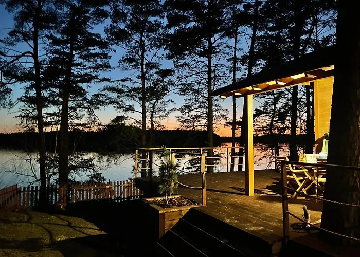 - Komfortowe Nad Jeziorem Wdzydze Z Przepieknym Widokiem Сasa de vacaciones