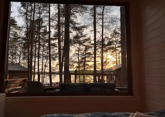 Сasa de vacaciones - Komfortowe Nad Jeziorem Wdzydze Z Przepieknym Widokiem Borsk